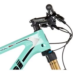 Bianchi VTT XC & Race Methanol 9.1 CV RS XX1 Eagle AXS, Turquoise/noir -VTT semi-rigides Soldes bianchi methanol 91 cv rs xx1 eagle axs celeste black full glossy 4