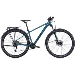 Cube VTT Semi-rigides Randonnée Aim SL Allroad, Bleu Pétrole