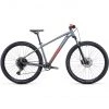 Cube VTT Semi-rigides Randonnée Analog, Gris -VTT semi-rigides Soldes cube analog flashgreynred 1