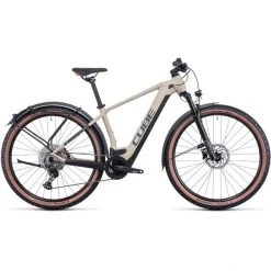 Cube VTT électriques Semi-rigides Reaction Hybrid Pro 625 Allroad, Beige