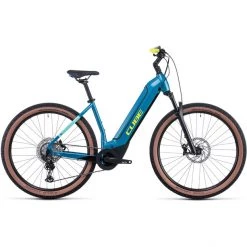 Cube VTT électriques Semi-rigides Reaction Hybrid Race 625 Entrée Basse, Bleu