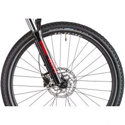 Ghost VTT électriques Semi-rigides Hybride HTX Sport 1.0 LTD, Blanc -VTT semi-rigides Soldes ghost hybride htx sport 10 ltd white red black 3