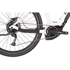 Ghost VTT électriques Semi-rigides Hybride HTX Sport 1.0 LTD, Blanc -VTT semi-rigides Soldes ghost hybride htx sport 10 ltd white red black 4