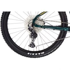 Kona VTT Semi-rigides Randonnée Cinder Cone, Bleu Pétrole -VTT semi-rigides Soldes kona cinder cone jeep green 7