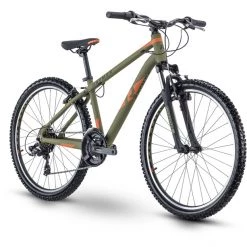 R-raymon Semi-rigides Débutants SixRay 1.0 26" Adolescents, Vert/orange