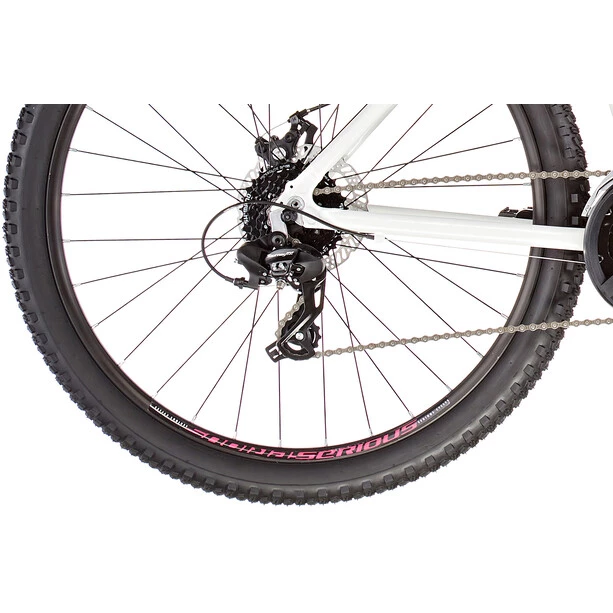 Serious Semi-rigides Débutants Rockville Disque 27,5", Blanc 8 Serious Semi-rigides Débutants Rockville Disque 27,5", Blanc – Image 6